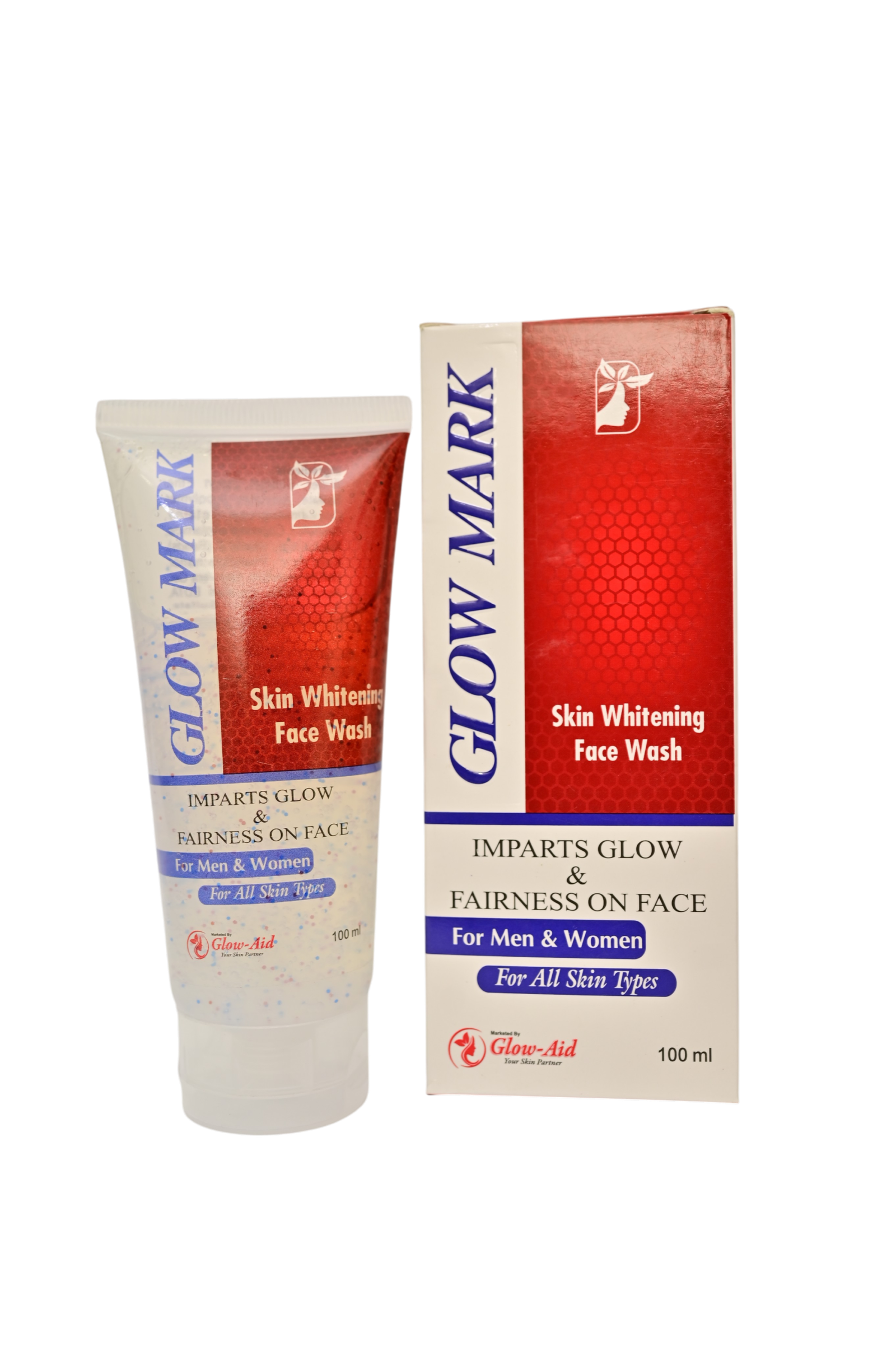 Glow Mark Skin Whitening Face Wash – For Men & Women (100ml)