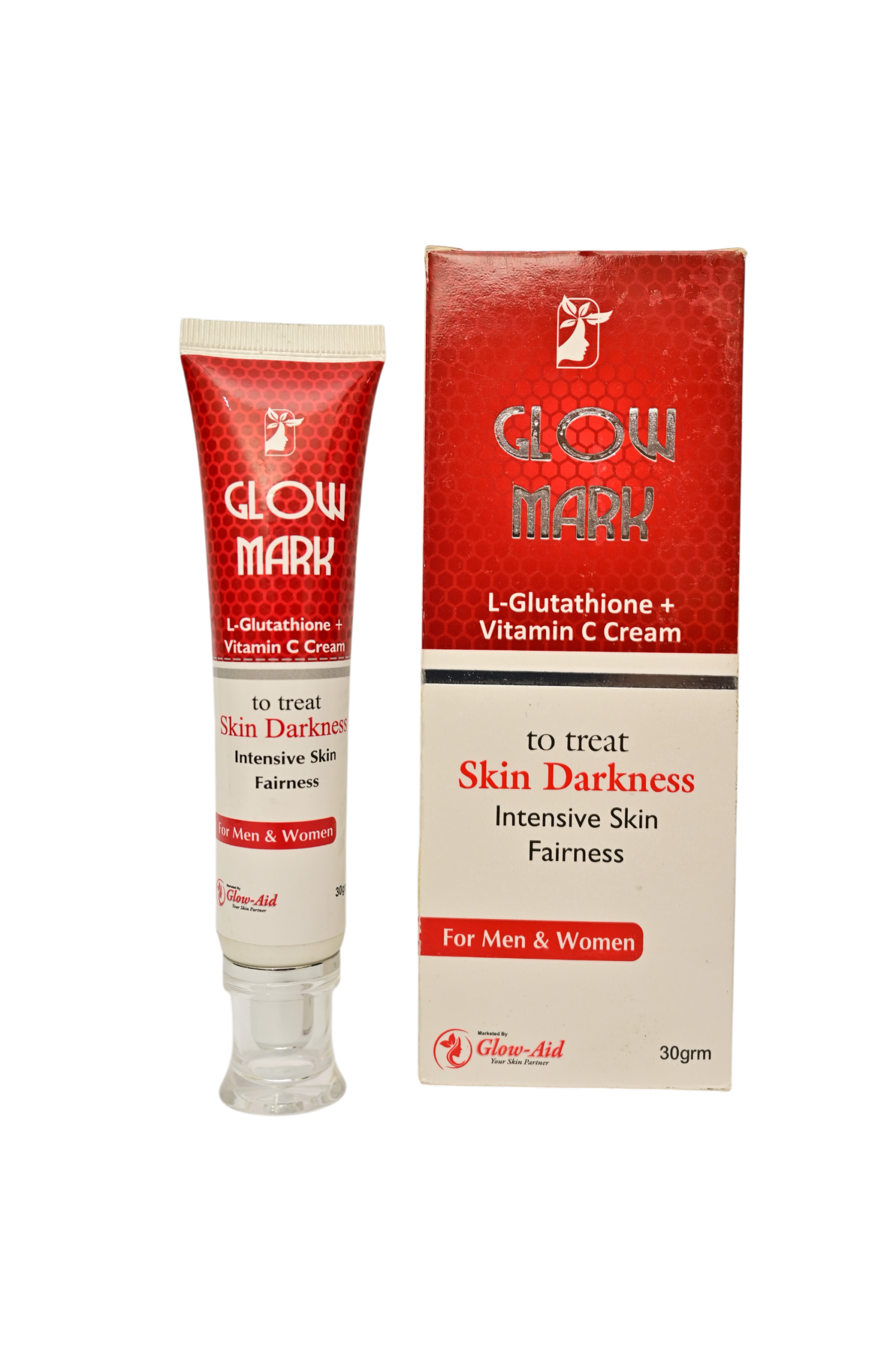 Glow Mark L-Glutathione + Vitamin C Cream – For Men & Women (30g)