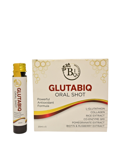 GlutaBiq Oral Shot – Powerful Antioxidant Formula (20ml x 5)