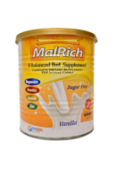 MalRich Vanilla – Balanced Diet Supplement (500g, Sugar Free)