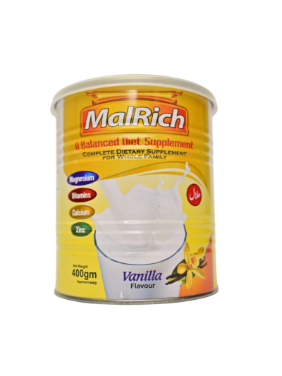 MalRich Vanilla – Balanced Diet Supplement (400g)